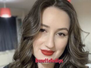 BrunetteRedlips