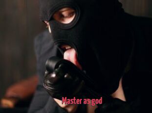 Master_as_god
