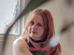 Viiolettamora